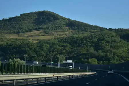 Rumunijos automagistralių tinklas 2025 m.